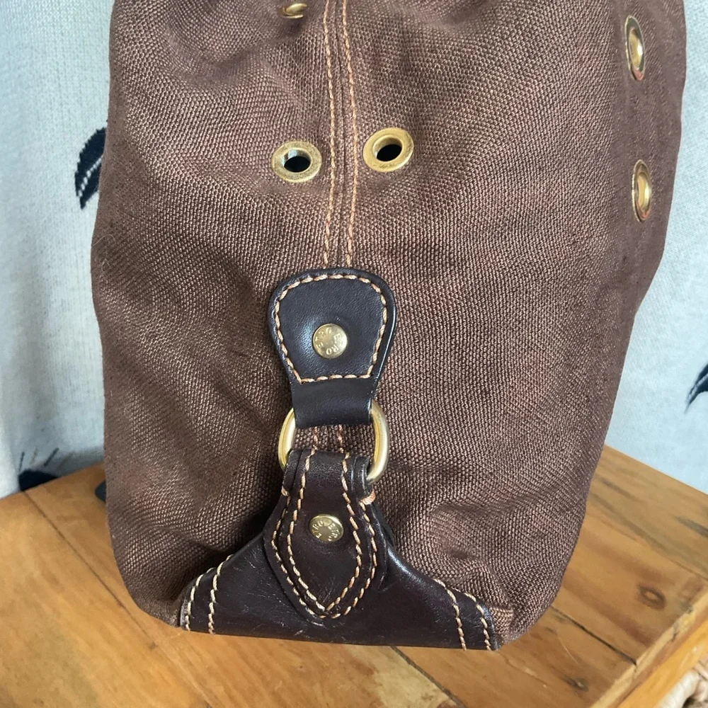 Rare Women's Etro Brown Tote Vintage - Picture 3 of 14